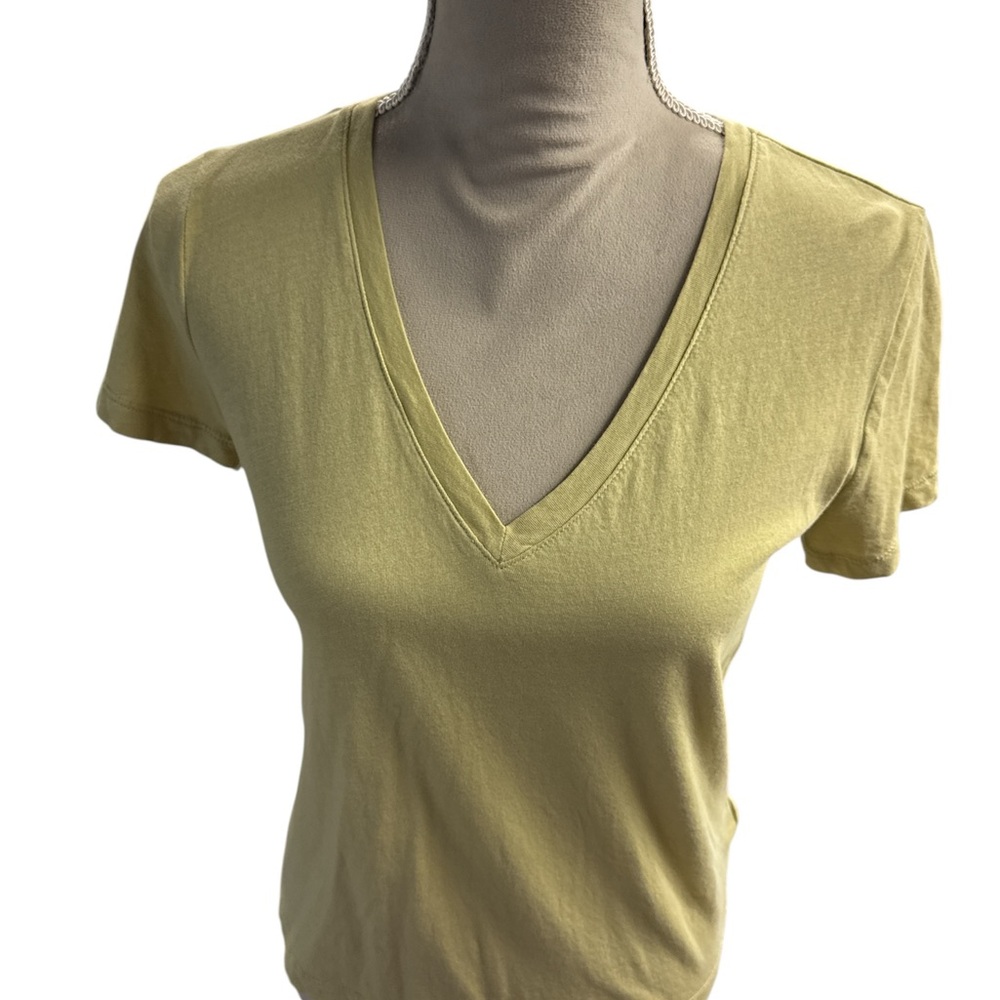 Madewell soft fade Cotton V-Neck Short Sleeve Tee